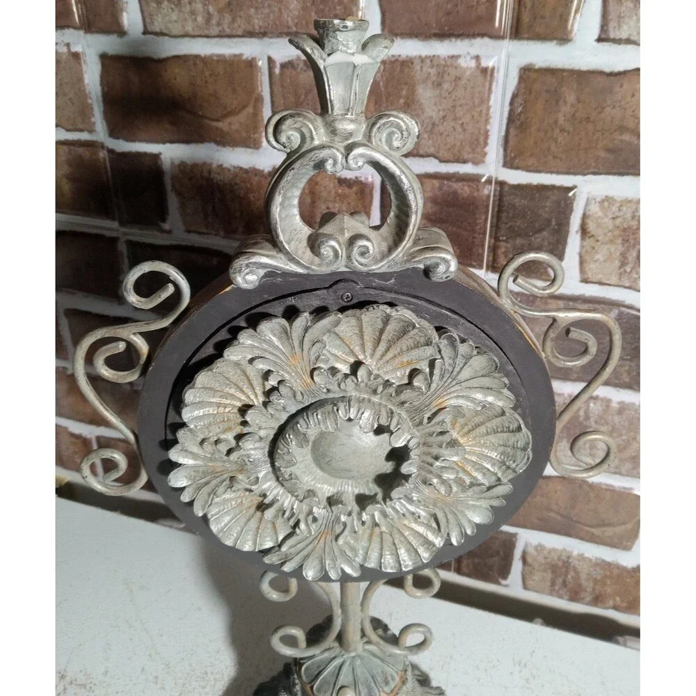 Vintage Victorian Cast iron Vanity Mirror